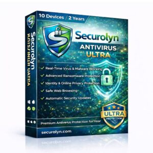 SecuroLyn Antivirus Ultra(10 Devices/2 Year)