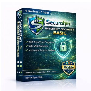 SecuroLyn Internet Security Basic (1 Devices / 1 Years)